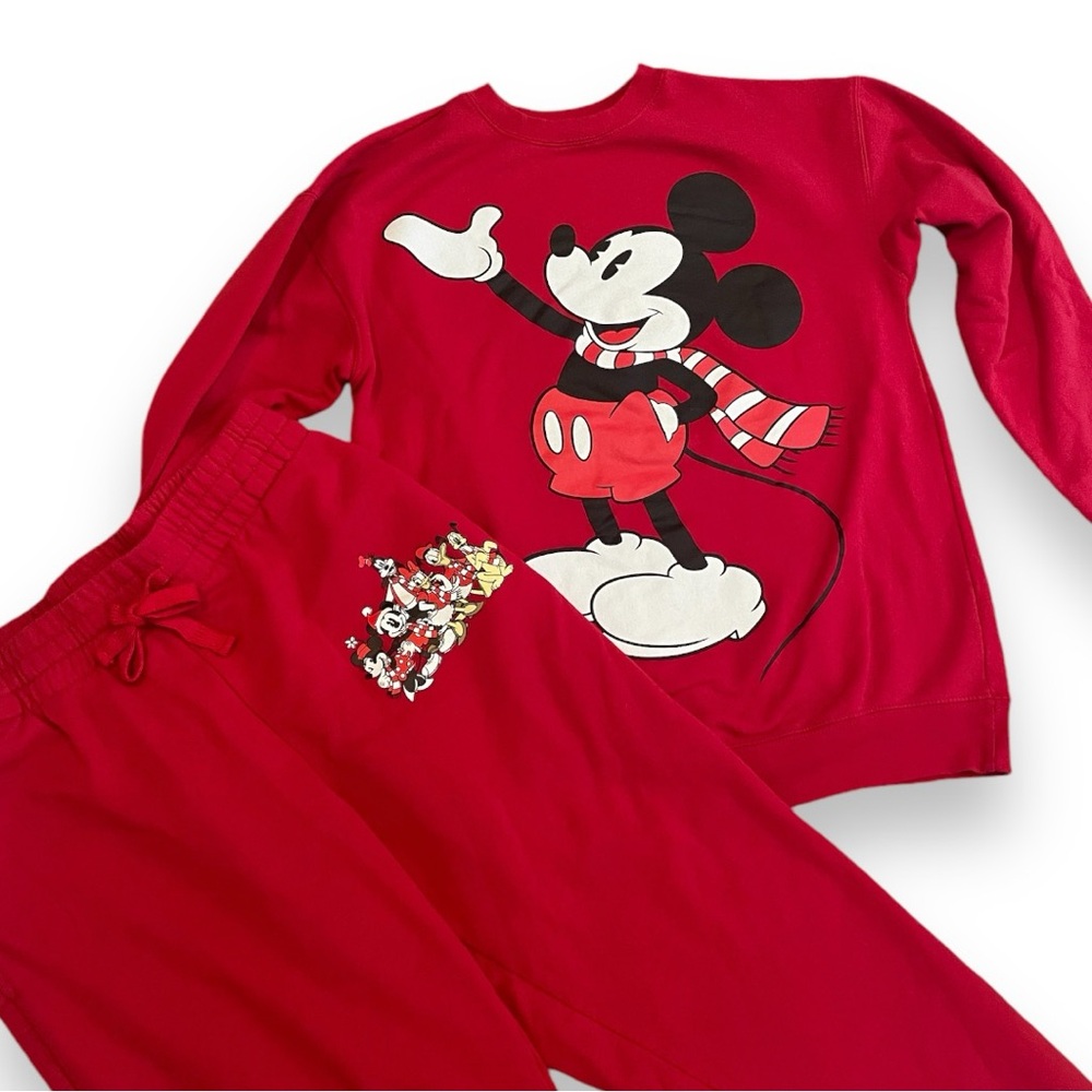 Mickey Mouse Holiday Sweat set